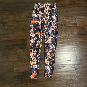 Old Navy Floral Athletic Leggings